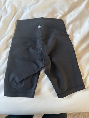 lululemon Black High-Waist Bike Shorts